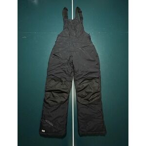 BRP Ski-Doo Bombardier Snowmobile Insulated Snow Pants Bibs Men's Medium Black